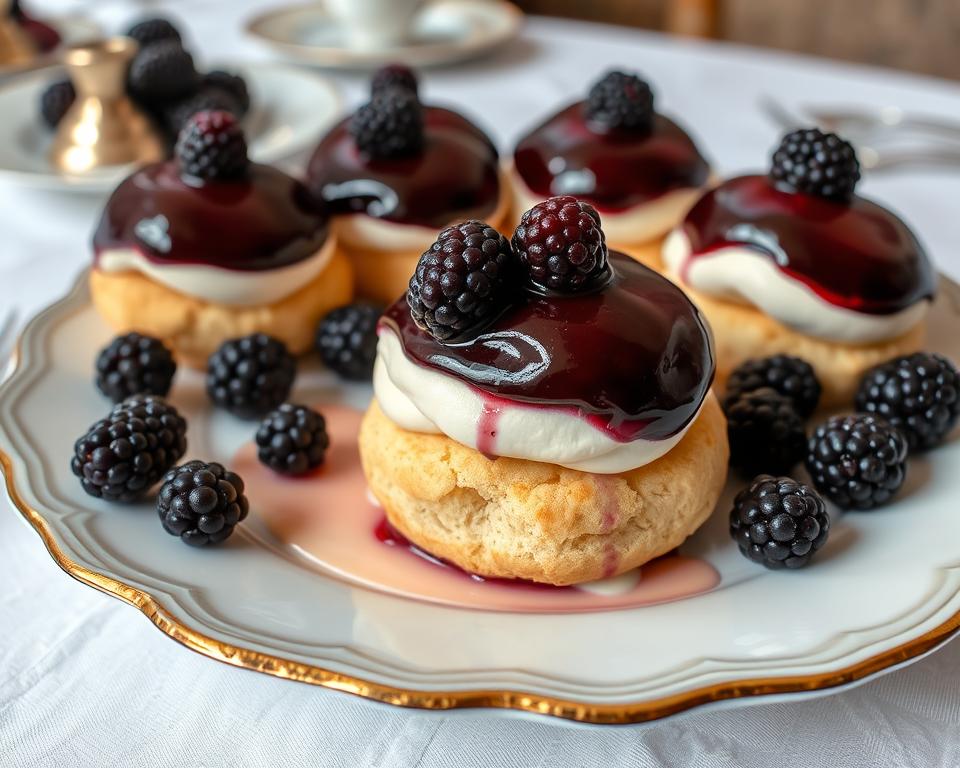 Decadent Blackberry Cream Puffs: A Dessert Lover’s Dream