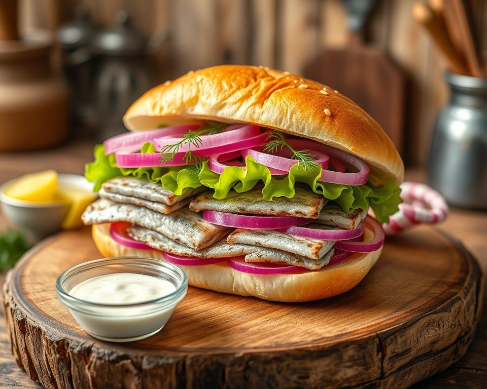 Authentic Matjesbrötchen Recipe: Traditional German Herring Sandwich