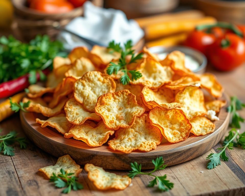 Cottage Cheese Chips: Healthy High-Protein Crunchy Snack Recipe (5 Ingredients)