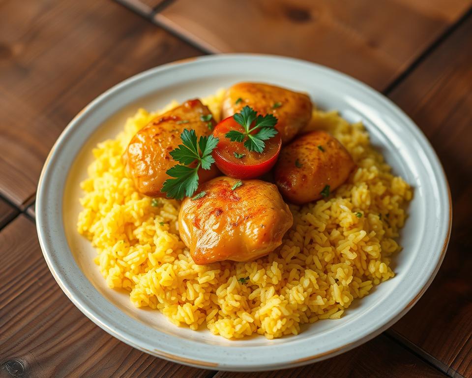 Golden Saffron Chicken and Rice: Restaurant-Quality Meal in 45 Minutes