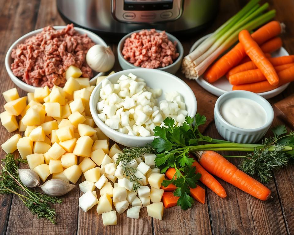 Hearty Slow Cooker Creamy Potato Hamburger Soup - The Ultimate Comfort Food Recipe