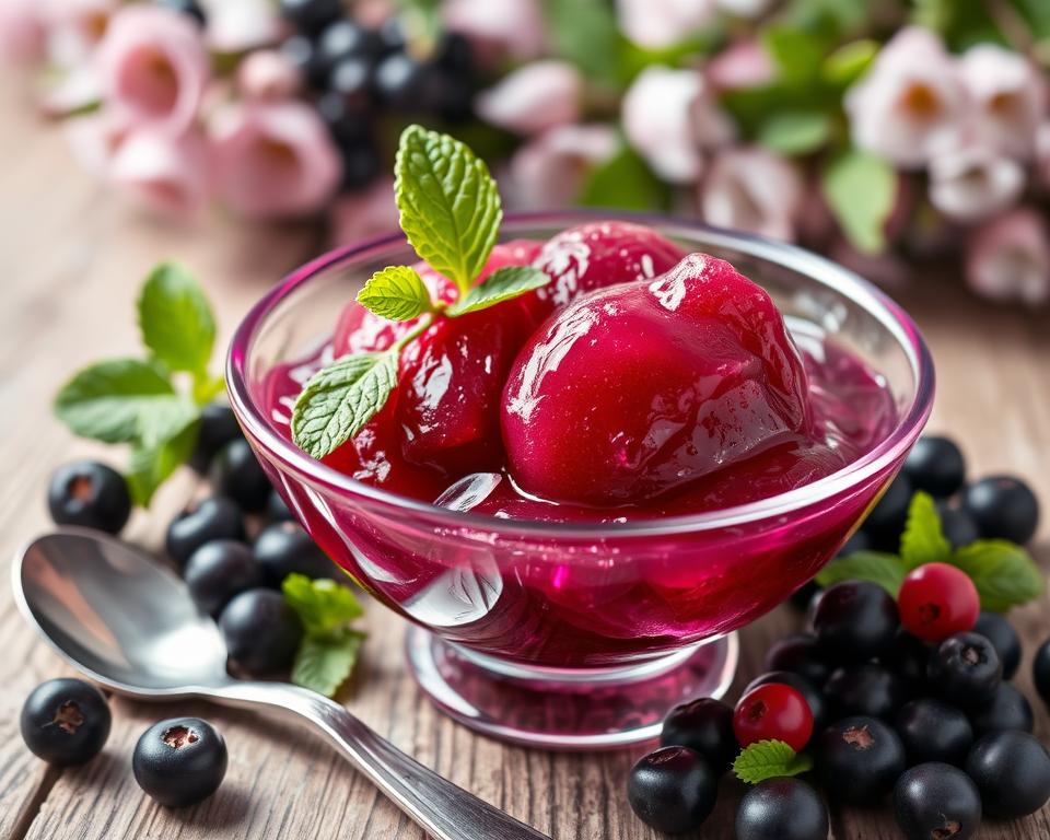 Refreshing Blackcurrant Sorbet: A Berry Delight