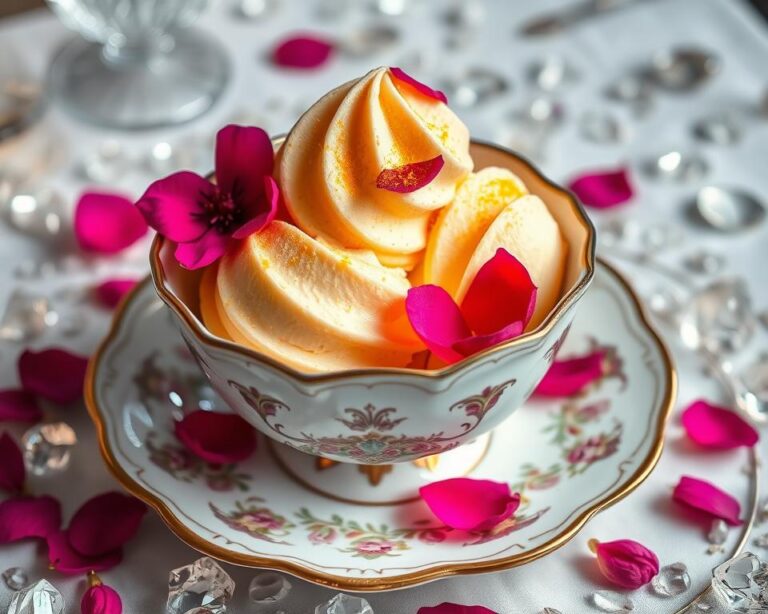 Saffron Rose Ice Cream Recipe: A Luxurious Floral Dessert Delight