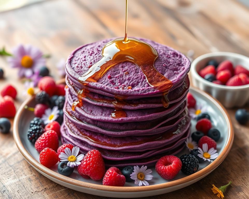 Taro Flavored Pancakes by Chef Mery: A Unique Breakfast Delight